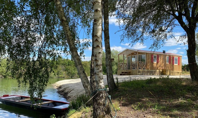 Gravon House | The Châlet Lodge - At the water's edge - Domaine des Etangs de la Bassée
