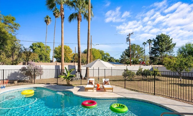 Hacienda Granada House | The Citrus House | Pool & Hot Tub Right in Arcadia