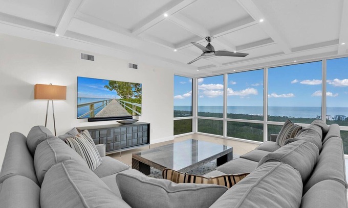 Pelican Bay Condo | THE CLARIDGE 17D - Luxury Condo in Pelican Bay, Incredible Gulf Views!