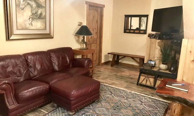 Gardiner Condo | The Corral 2 room apartment next to The Yellowstone Rive