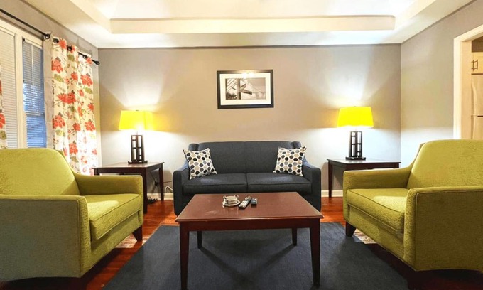 Belvedere Park House | The Cozy Home Comfy King and TV in every room