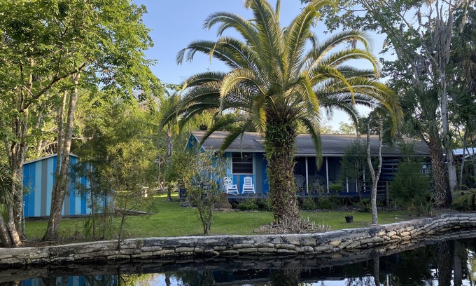 Homosassa House | The Creek! in Old Homosassa across the street from the Freezer