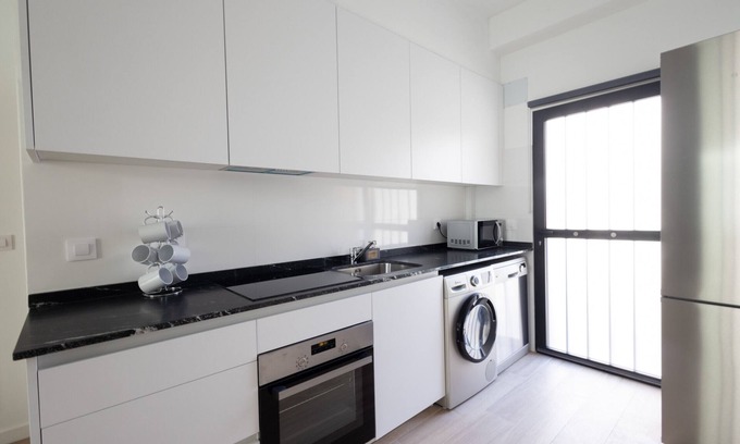 Jesus Apartment | The Cruz Cubierta Apartment 01 with Terrace by Florit Flats