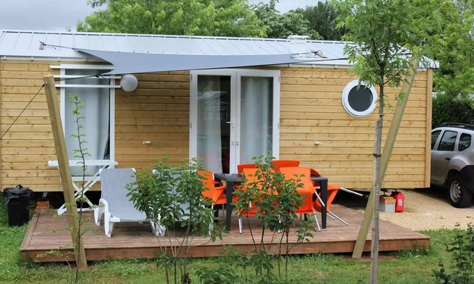 Le Buisson-de-Cadouin House | THE DOMAINE DE PECANY (La Noix de Pecan'y) * - Wooden Mobile Home - AIR CONDITIONED 4 to 6 people - 4 people. included in the price