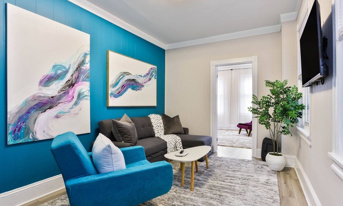 Bethlehem House | The Downtown Hive: Sophisticated stay steps from Main St Bethlehem!