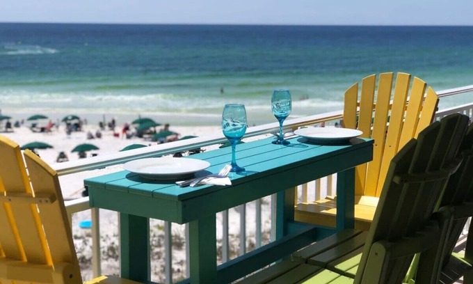 Fort Walton Beach Condo | The Emerald Crab - 3 Bedroom condo at Waterscape Resort (A301) !Beach Service!