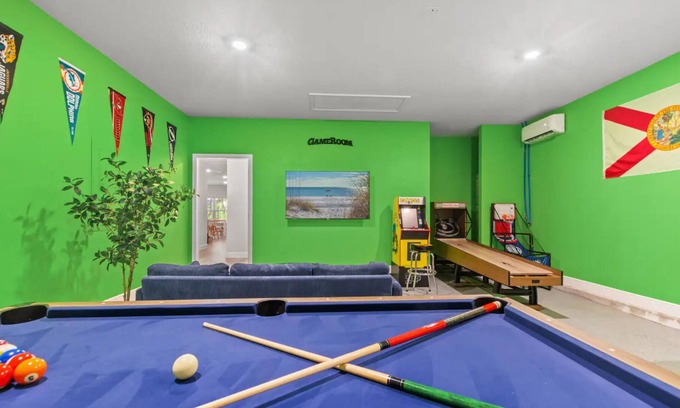 Upper Grand Lagoon House | The Emerald Cove - Pool, Hot tub, Sauna, Game room - Sleeps 13