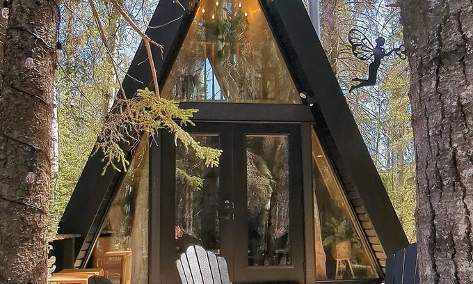 Division No. 11 Cabin | The Fern A-frame Cabin