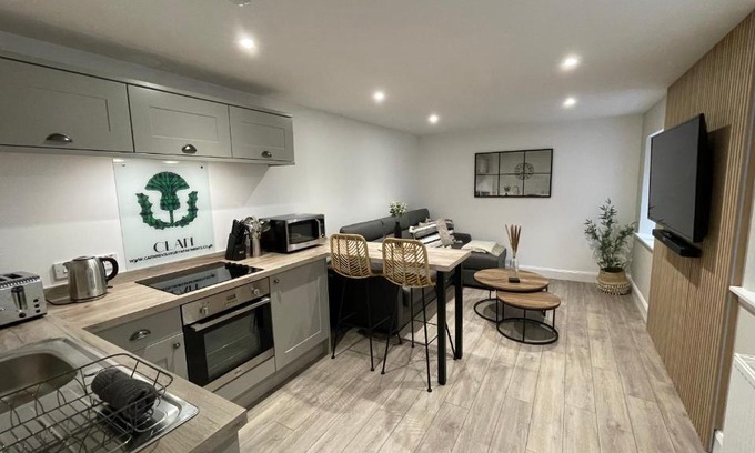 Wick Apartment | The Forge by Caithness Luxury Apartments NC500 - Elegant Luxury Apartment with Bike store - Sleeps 4