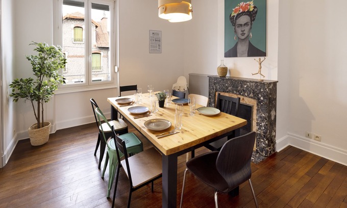 Montlucon Apartment | The fully equipped Family Duplex