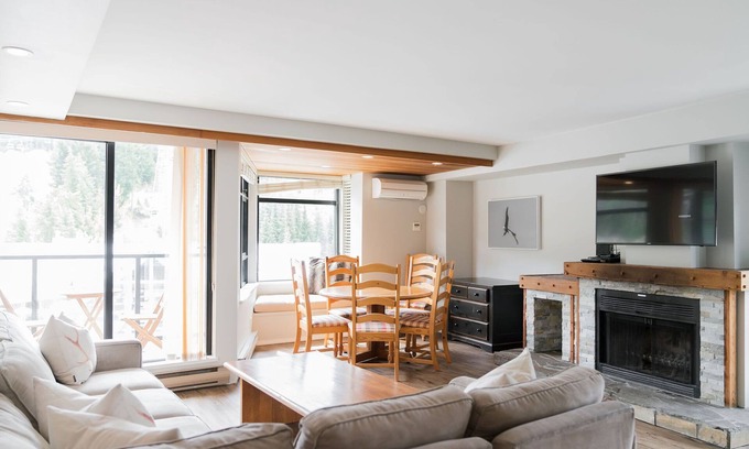 Whistler Village Condo | The Garibaldi Suite Mountain View