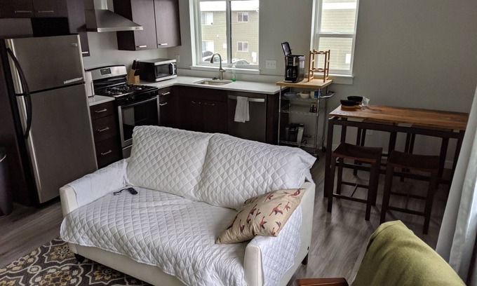 Bozeman Apartment | The Gray Box! Walk to downtown!