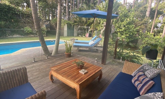 Newrybar Apartment | The Haven - idyllic pool house