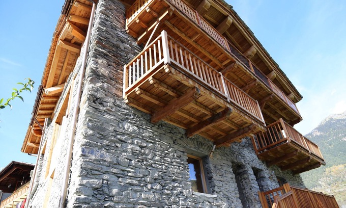 Villaroger Apartment | The hawk, Apt 6 pers Villaroger (Les Arcs, the Vanoise National Park)