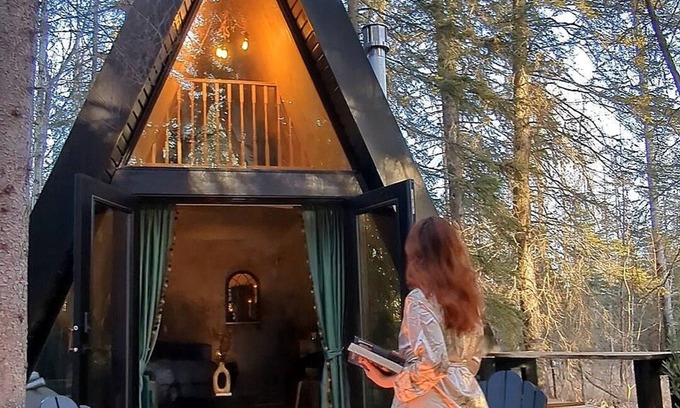 Division No. 11 Cabin | The Hawthorn A-frame Cabin