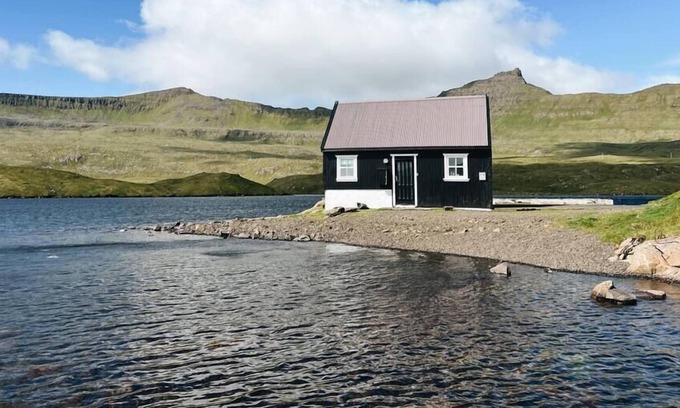 Faroe Islands Apartment | The Hidden People's Cottage by Vatnses Lake