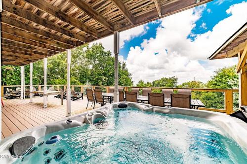 Chalet Village House | The Highest Point View by Venture Smoky Mountains