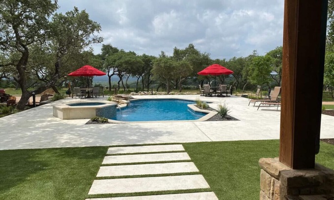 Dripping Springs House | The Highland: 2 Homes, Sleeps 30+, Many Amenities