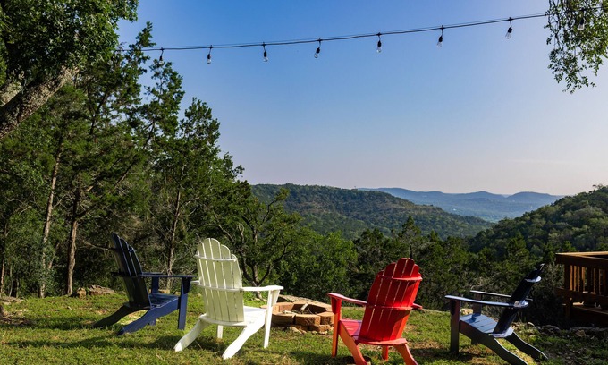 Canyon Lake House | The Hillcrest Hideaway secluded Cabin with amazing Hill Country views