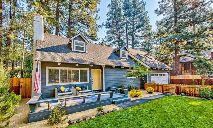 Tahoe Island House | The Home at the End of the Rainbow