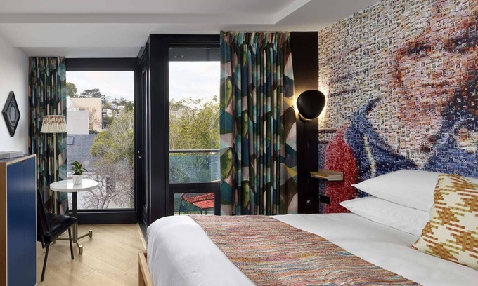 Eureka Valley Hotel | The Hotel Castro | Excellent Local Cuisine Just Steps Away | King Classic Room