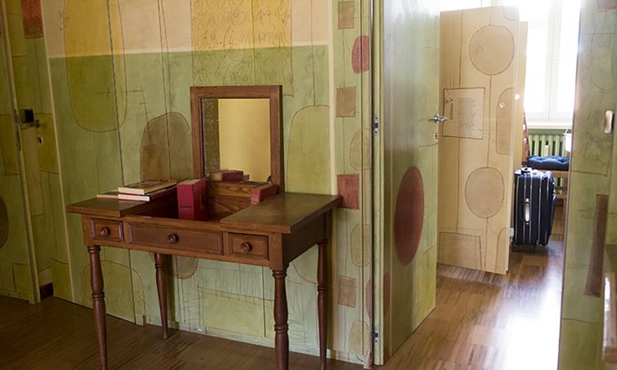 Historic Centre Apartment | The house of angels: in the city center apartment decorated by local artists