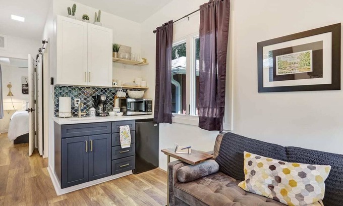 Greenville House | The Indigo Tiny House on The Saluda River