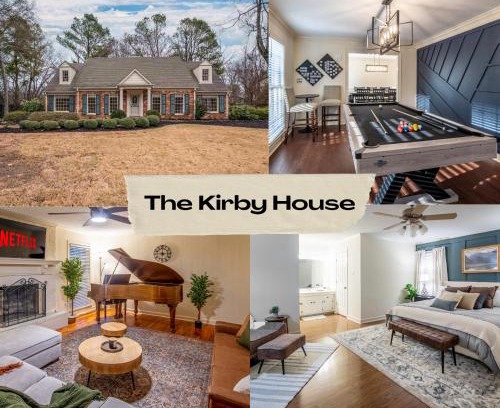 Ellendale House | The Kirby House: King Bed, Hot Tub, Game Rooms, Gym