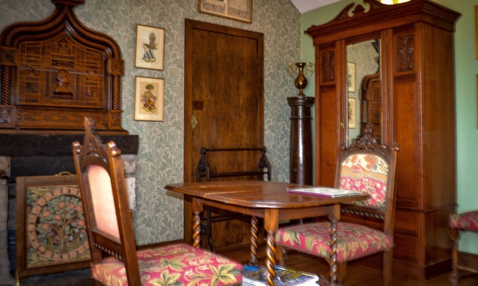 Sandyhills Other | The Lady Maxwell Room at Buittle Castle, Arts & Crafts Room in a Medieval Castle