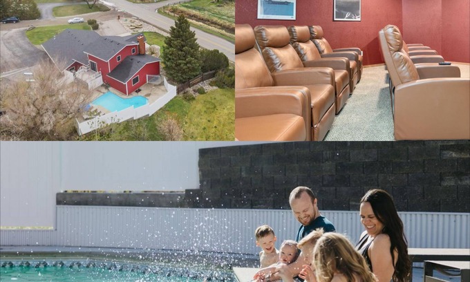 Billings House | The Lakehouse: Pool, Theater, Game Room, Lakefront