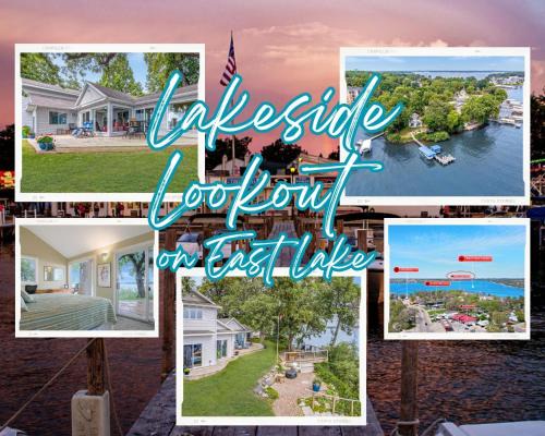 Arnolds Park Villa | The Lakeside Lookout on Gingles Point