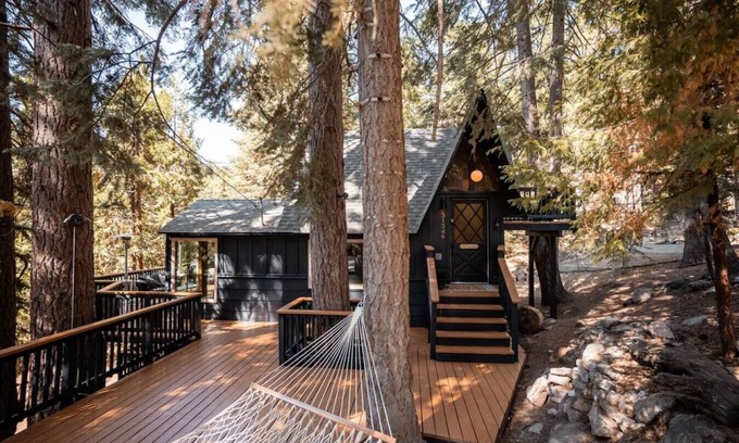 Running Springs Cabin | The Lightfoot Cabin · Mid-Century Cabin Perfect for Romantic Getaway