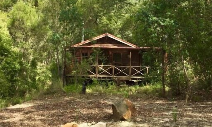 Bandon Grove Cabin | The Lilypond - a beautiful escape with log fire & spa bath surrounded by nature.