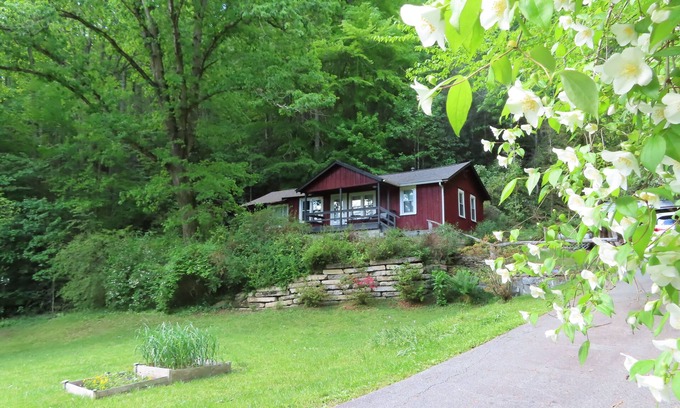 Pisgah Forest Cabin | The Longview Cabin: An inviting cabin, next to Pisgah National Forest.