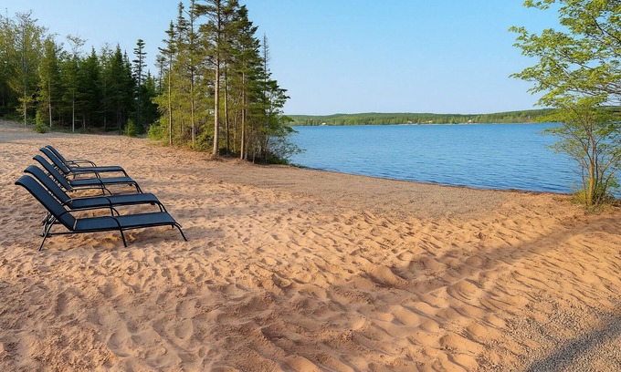 Halifax County House | The Luxurious Lakefront Reset on Porters Lake with private beach and hot tub!