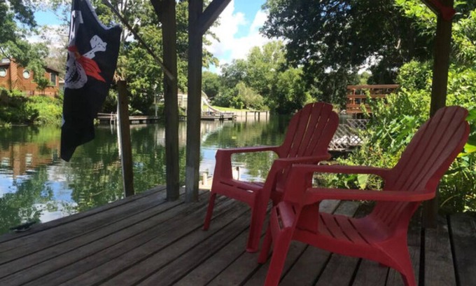 Weeki Wachee Gardens Apartment | The Mermaid Landing River Retreat