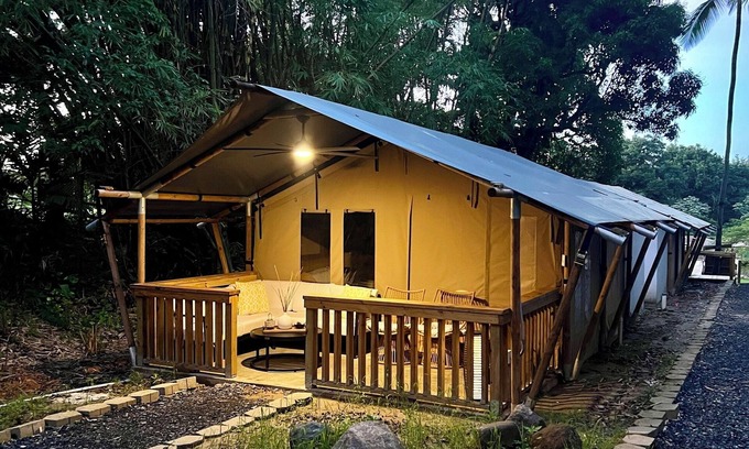 Rio Piedras Bed & Breakfast | The ONLY glamping site in the New Millennium Forest in San Juan, PR