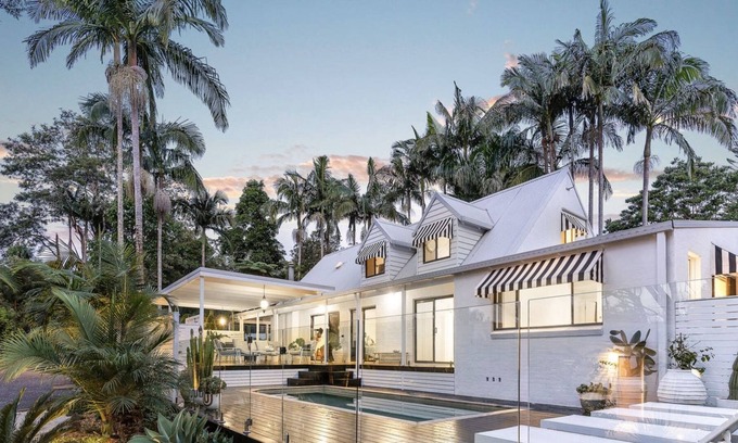 Bangalow House | The Palms - 5 min Walk to Bangalow Village