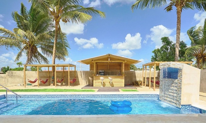 Higuey Hotel | The Patio #2 Bed and Breakfast with Pool