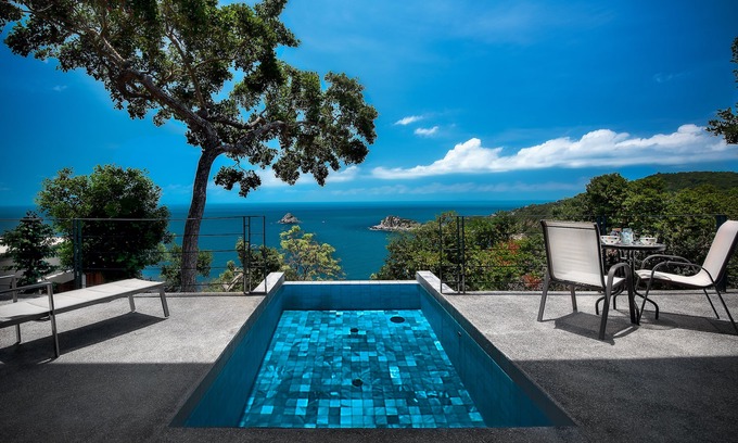 Koh Tao Villa | The Philip's villa 1 is a beautiful 2 bedroom villa and a pool.