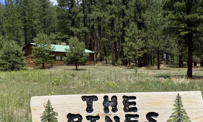 Jemez Springs Cabin | 'The Pines' Is The Perfect Log Cabin Getaway In The Beautiful Jemez Mtns.