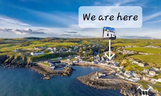Portpatrick House | The Portpatrick Pad - A cosy 3 bed cottage, w. sea views & garden office