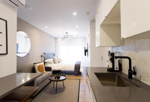 Little Italy Apartment | The Santamaria Golden Palms Studio by Den Stays