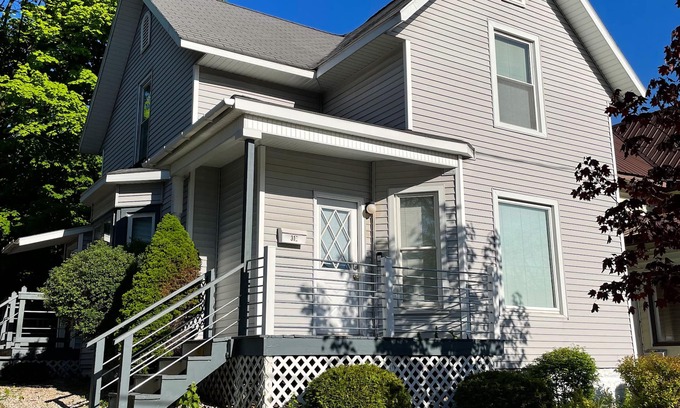 Manistee Apartment | The Sycamore Nest - New Pet Friendly Retreat. 1 Mile to Lake Michigan!