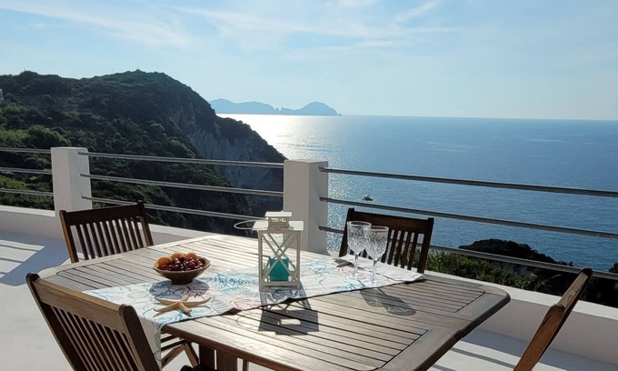 Le Forna Apartment | The terrace by the sea