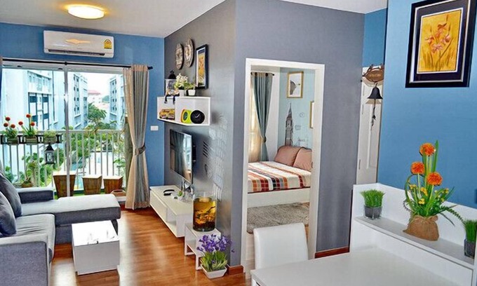 Hua Hin Apartment | The Trust - Perfect 1Br pool view 049