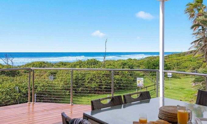 Lake Cathie House | The Vibe Beach House - direct beach access, views, spa, pizza