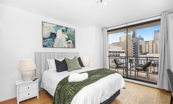 Perth Central Business District Apartment | The Victoria One – Sepal Stays - No parking