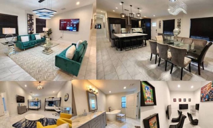 College Park House | The Villa Orlando@College Park. Sleeps16.