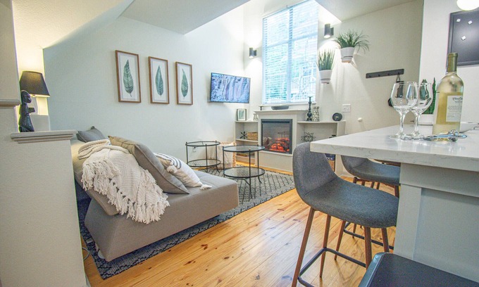 Fayetteville Apartment | The Wanderer - Walk To Downtown - On Bike Trail